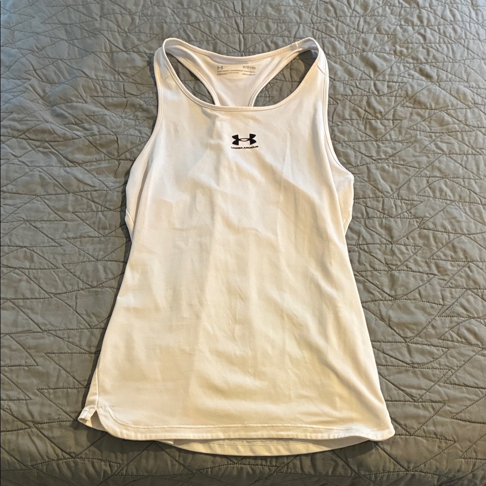 Under Armour Women's Classic White Tank Top